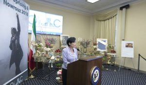 Congresswoman Judy Chu (D-CA), Speaking at OIAC Nowruz celebration at the Capitol Hill- March 2018