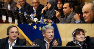 Anna Gomes, MEP attends Habilian (MOIS) meeting during her recent visit to Tehran (February 2018)