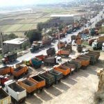 Second round of strikes by truck drivers in Iran