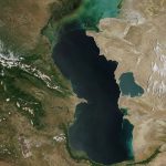 The Caspian sea