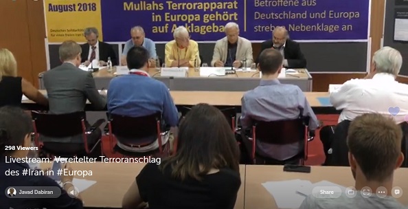 News conference in Berlin to expose new details of Iranian regime's failed terror plot in June 30th, 2018