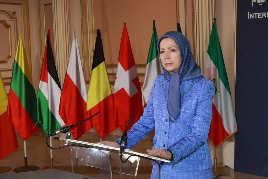 Maryam Rajavi's speech in February 9, 2018 meeting in Paris.