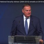 General James Jones, former U.S. National Security Adviser speaks at OIAC summit in New York