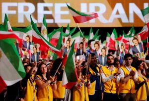 Free Iran Rally in Villepint Paris.
