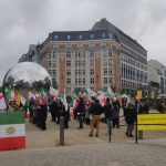 Iranians protest against Iranian regime's terrorism in Europe and demand action from EU Ministers