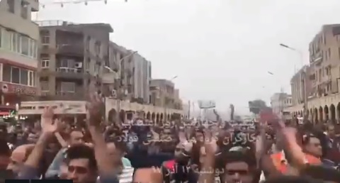 Ahvaz Steelworkers protest - Day 24.