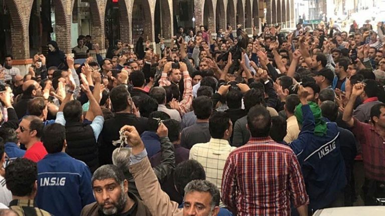 Ahvaz Steel Workers continue their protests in the its 2nd month