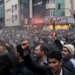 Iran Protest in various cities continued through the year