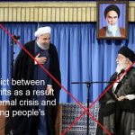 Infighting between Khamenei and Rouhani