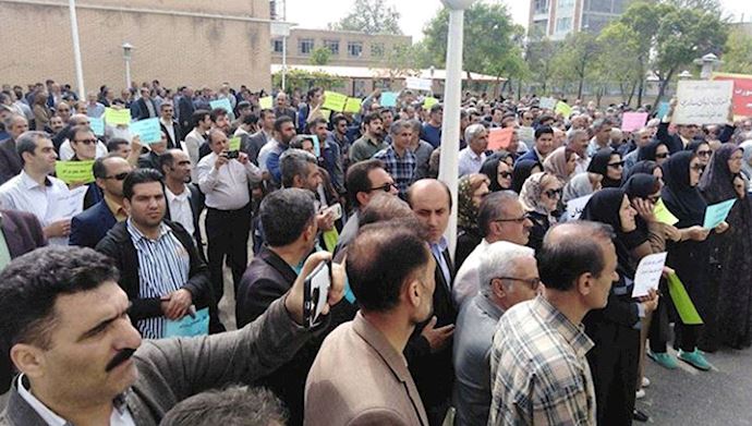 Teachers protests in Iran