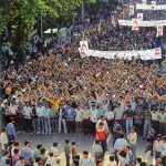 MEK peaceful demonstration in Tehran-May 2, 1981