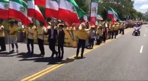 June 21, March for regime change in Iran by supporters of the MEK in Washington D.C.