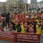 MEK rally against the executions in Iran