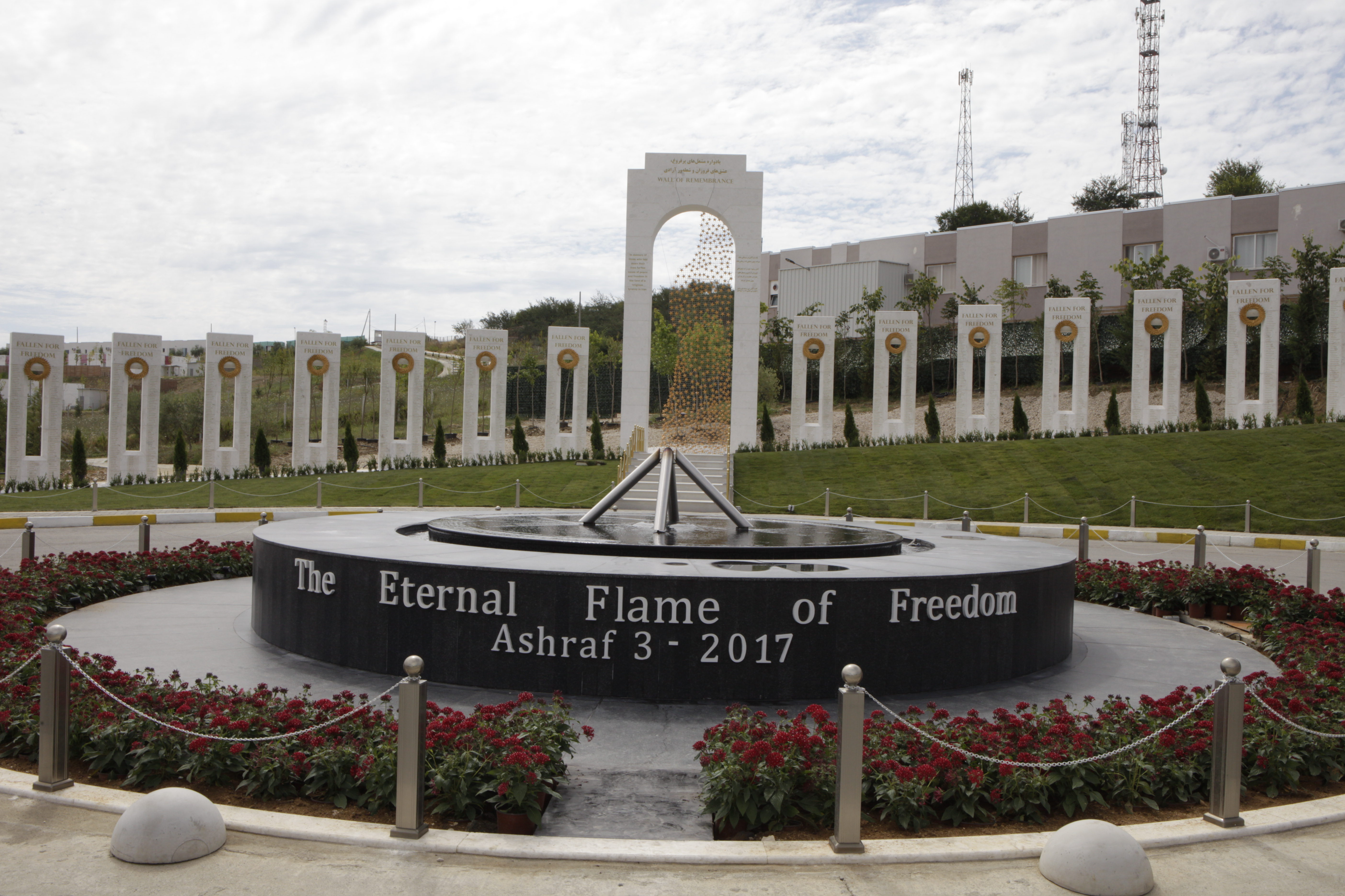 The Monument of the MEK martyrs - Ashraf 3 - Albania