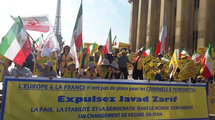 Iranian's rally in France