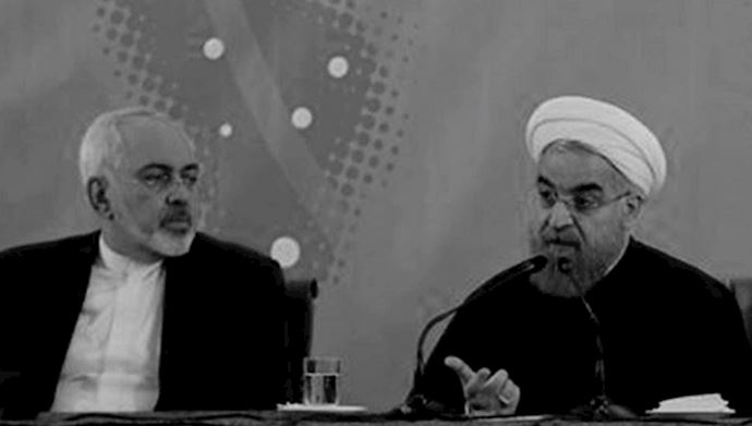 Hassan Rouhani and Javad Zarif