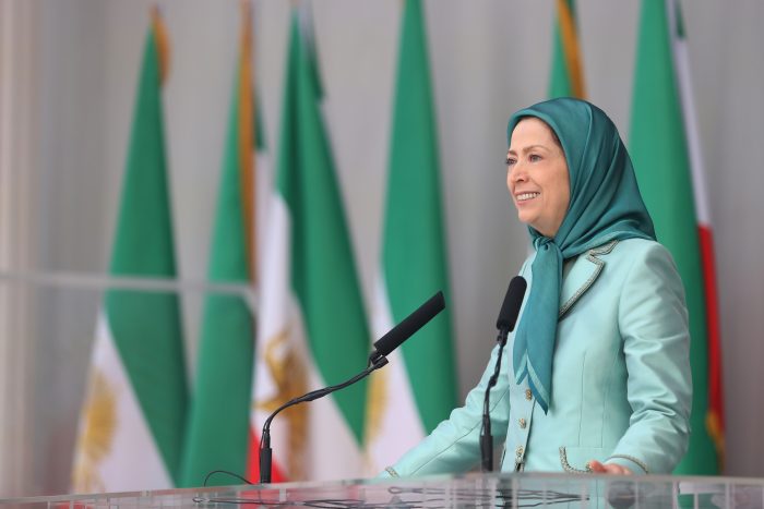 Maryam Rajavi Participate in a ceremony at Ashraf3