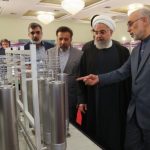 Hassan Rouhani visiting regime's nuclear facilities