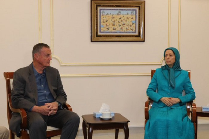 General James Jones meets Mrs. Rajavi, visits Ashraf-3