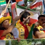 Iranian diaspora held a rally to support Iran protests