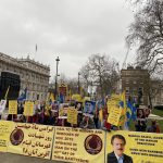 MEK fans rally in London to mark the 40th day after 1,500 Iran protesters were slain in November uprising.