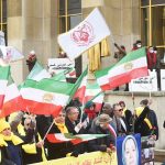 Iranians Protest against crackdown in Iran- Paris