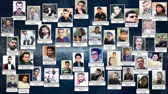 Martyrs of Iran Uprising
