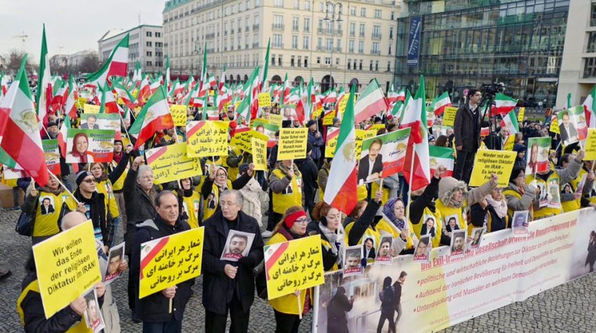 File photo - MEK Free Iran rally in Brussels- June 15, 2019