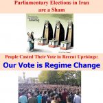 Iranian people boycott the coming election
