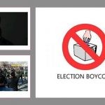 boycotting election