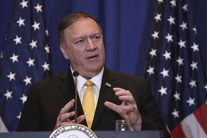 US Secretery of State, Mike Pompeo