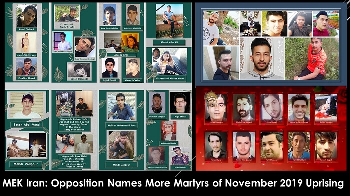 more martyrs of November 2019 uprising