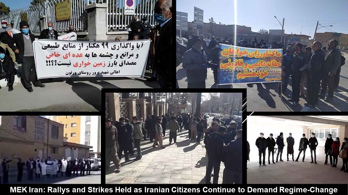 MEK Iran: Rallys