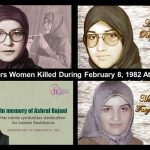 MEK Remembers Women Killed During February 8