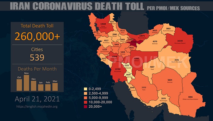Iran: Coronavirus death 