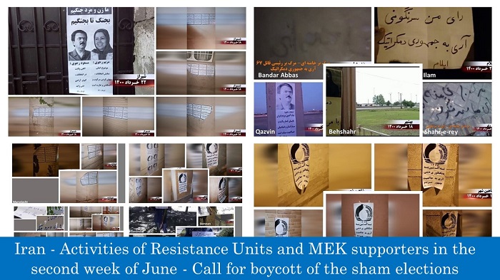 Resistance Units and MEK supporters