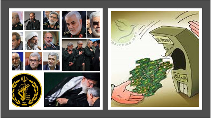 BANKS are plundered by IRGC 