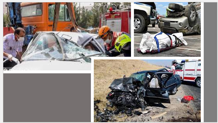 Kamal Hadianfar, the regime's traffic police chief, said :"In each accident, we have 20 to 25 injured and disabled people per person killed,"