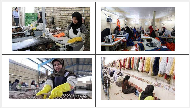 The job market in Iran is rife with discrimination against women. That means that 87-88 percent of Iranian women have no economic role and no source of income.