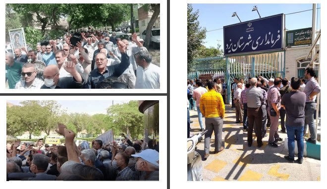Bazaar merchants in Lenjan, Khorramabad, Arak, Hendijan, Noorabad Mamasani, and Kuhchenar in Fars province and goldsmiths in Yazd went on strike in protest of high prices and overwhelming taxes.