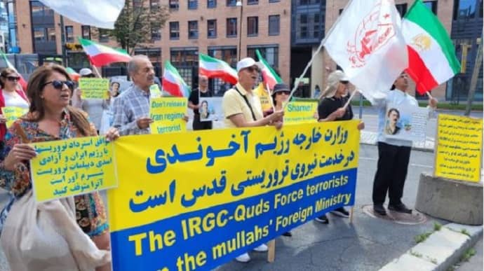 An extensive campaign by the Iranian Resistance has begun, with demonstrations held in front of Belgian embassies and consulates in five nations, including Sweden, Germany, Austria, the United States, and the United Kingdom. France, Norway, the Netherlands, Denmark, and Luxembourg.