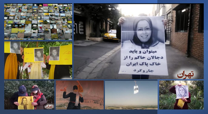 The resistance groups held up images of Mrs. Rajavi, who has come to represent freedom and hope for the millions of people who are tired of living under the mullahs' oppressive rule.