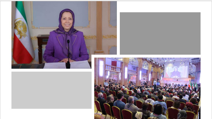 NCRI President-elect Mrs. Maryam Rajavi addressed the conference in Paris and said: “For many years, Western governments claimed that they appeased the clerical regime to support the moderates. Of course, we said from the outset that moderation in the ruling religious dictatorship is a big lie.