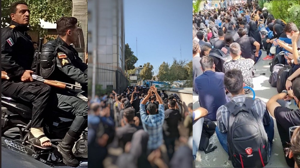Ferdowsi University students emphasized their determination to continue the uprising until the mullahs' dictatorship is overthrown, saying, "This is no longer a protest; it is the beginning of a revolution!"
