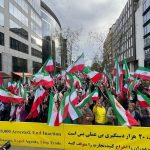 The Iranian diaspora and Iranian Resistance followers in Belgium held a rally on October 21 outside the European Union's headquarters in support of the country's widespread protests, while EU leaders were meeting in Brussels.