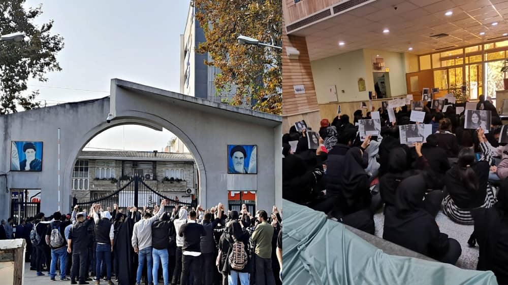In Arak, central Iran, people took to the streets, chanting, “Mullahs must get lost.” In Karaj, the slogan “Khamenei is a murderer, his rule is illegitimate,” could be heard.