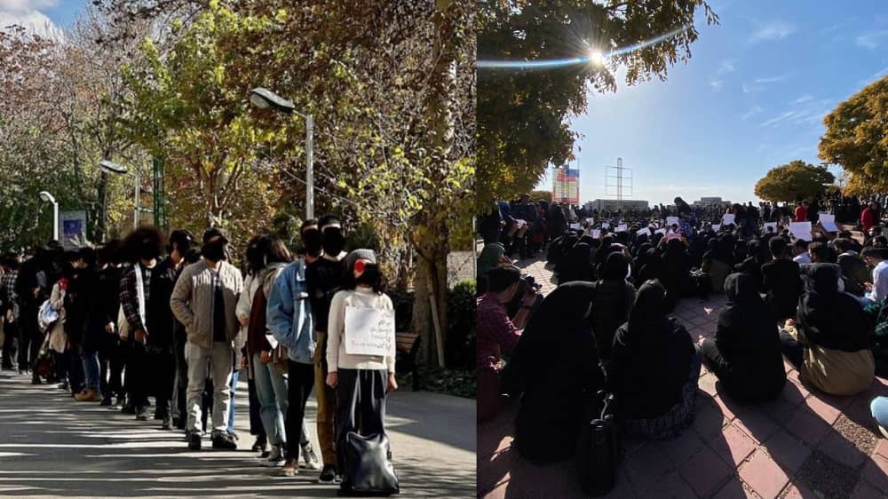 On Monday night, November 28, the 74th night of the uprising, people in different parts of Tehran and many cities staged nightly protests chanting “Death to Khamenei,” “Down with the dictator,” “No nation has ever experienced such disgraceful leader (Khamenei).”