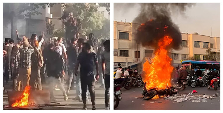 The country has previously experienced eruptions, and this time we are witnessing the most severe of them all.  The regime was able to put out the fires of the protests in 2009 and 2019.