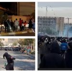 On Tuesday, protesters took to the streets in Sanandaj after dark and set up roadblocks with fires to prevent security forces from entering the site, chanting anti-regime slogans such as "Death to Khamenei!" "The dictator must go!" "Death to Basij members!" and "Death to IRGC members!"