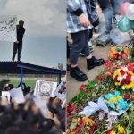 On Thursday, January 5, the 112th day of the nationwide uprising, the people of Mahabad held the ceremony for the 40th day of the martyrdom of Showresh Niknam and chanted “Martyr never dies.”
